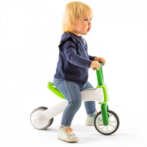 Детско колело за балансиране Chillafish Bunzi 2, 2в1, зелено | P89039