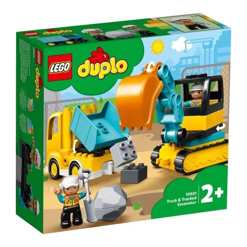 Детски камион и екскаватор с вериги LEGO Duplo | P89144