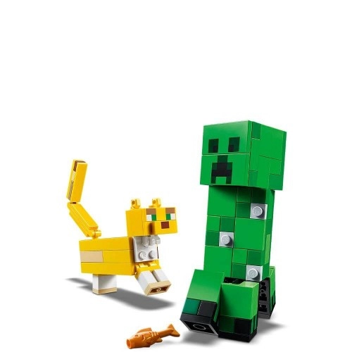 Детски конструктор BigFig Creeper™ и оцелот LEGO Minecraft  - 4