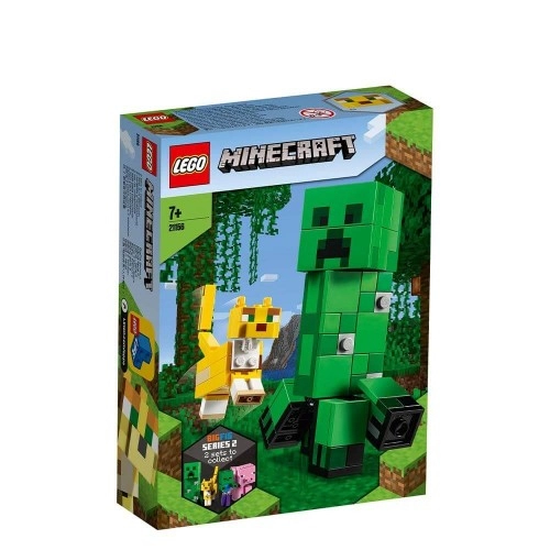 Детски конструктор BigFig Creeper™ и оцелот LEGO Minecraft  - 1