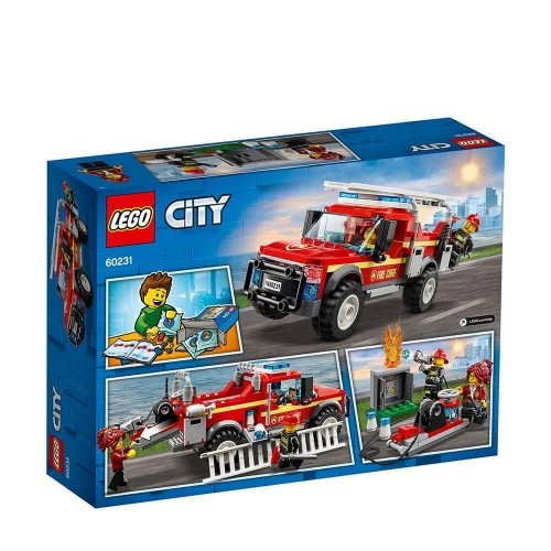 Детски конструктор Камионът на командира на пожарната LEGO City | P89213