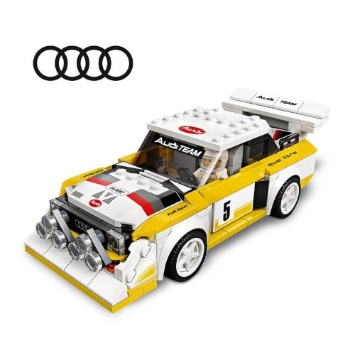 Детски конструктор Audi Sport quattro S1 LEGO Speed Champions  - 3