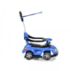 Детска кола за бутане с дръжка Moni Paradise синя  - 3
