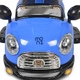 Детска кола за бутане с дръжка Moni Paradise синя  - 9