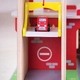 Детска дървена играчка BigJigs Park & Play Garage  - 2