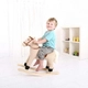 Детска дървена играчка BigJigs Cord Rocking Horse Конче за езда  - 2