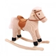 Детска дървена играчка BigJigs Cord Rocking Horse Конче за езда  - 1