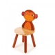 Детски дървен стол BigJigs Monkey Chair Маймунка  - 1