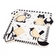 Детски дървен пъзел BigJigs Pets Black and White Puzzle 