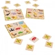 Детска дървена игра BigJigs Lotto Лото с животни  - 2