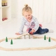 Детска дървена играчка BigJigs Three Arch Bridge Мост с три арки  - 2