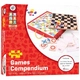 Детски дървен комплект BigJigs Games Compendium Класически игри  - 2