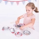 Детски комплект за игра BigJigs Spotted Kitchenware Set  - 4