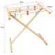 Детска дървена играчка BigJigs Clothes Airer Сушилник за дрехи  - 2