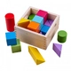 Детска дървена играчка BigJigs First Building Blocks  - 1