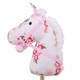 Детска дървена играчка BigJigs Floral Hobby Horse  - 2