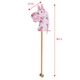 Детска дървена играчка BigJigs Floral Hobby Horse  - 4