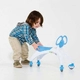 Детска играчка за прохождане BigJigs Didicar Walk ’n Ride Blue  - 4