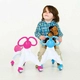 Детска играчка за прохождане BigJigs Didicar Walk ’n Ride Blue  - 5