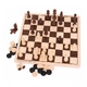 Детска дървена игра BigJigs Draughts and Chess Set Табла и шах 