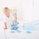 Детски комплект за игра BigJigs Blue Polka Dot Tin Tea Set  - 4