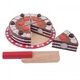 Детска дървена играчка BigJigs Chocolate Cake Шоколадова торта  - 3