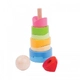 Детска дървена играчка BigJigs Circular Stacking Tower  - 2