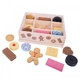 Детска дървена играчка BigJigs Biscuit Box Кутия с бисквити  - 5
