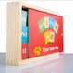 Детска дървена игра BigJigs Times Table Box Суми за пресмятане  - 6