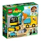 Детски камион и екскаватор с вериги LEGO Duplo  - 2