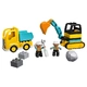 Детски камион и екскаватор с вериги LEGO Duplo  - 4