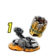 Детски конструктор Spinjitzu Burst – Cole LEGO NINJAGO  - 4