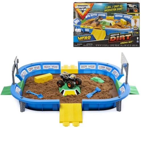 Детски игрален комплект Арена с кинетичен пясък Monster Jam | P89291