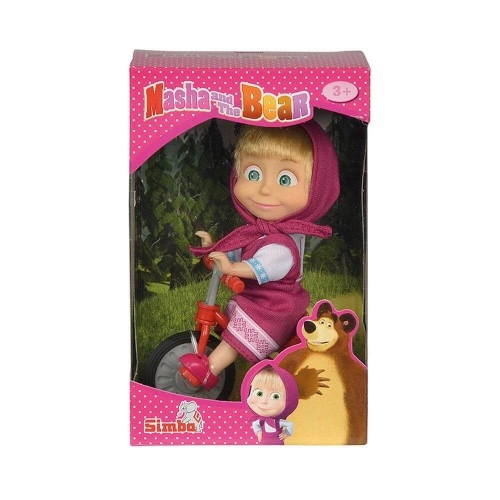 Детска играчка Кукла с триколка МАША Simba Маша и Мечока | P89322