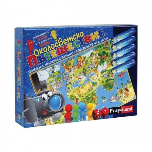 Детска настолна игра Околосветско Пътешествие PlayLand | P89361