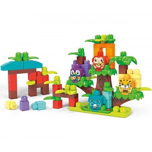 Детски игрален комплект Mega Bloks дърво в джунглата | P89387
