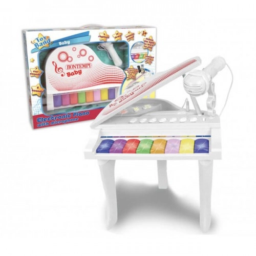 Детски електронно пиано с 8 клавиша и микрофон Bontempi | P89398