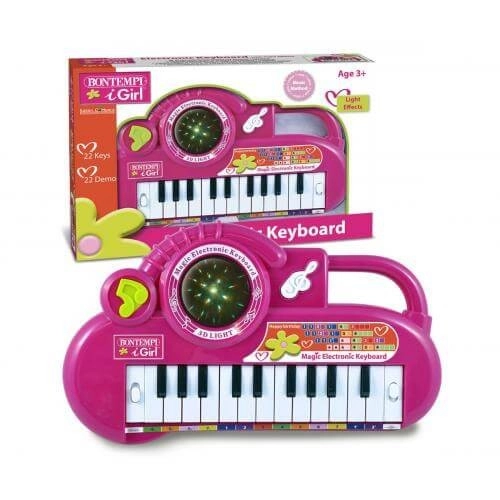 Детски електронен синтезатор Bontempi 22 клавиша и светеща топка | P89413