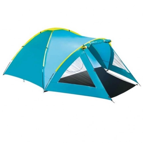 Триместна палатка Bestway за къмпинг (210+1.40)x2.40x1.30 | P89603