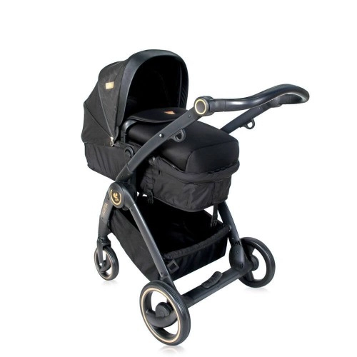 Детска комбинирана количка Lorelli Premium Adria Black | P89685