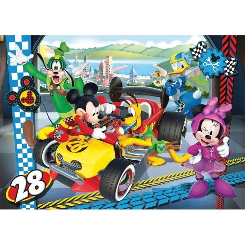 Детски пъзел Clementoni Mickey and the Roadster Racers 104ч. | P89825