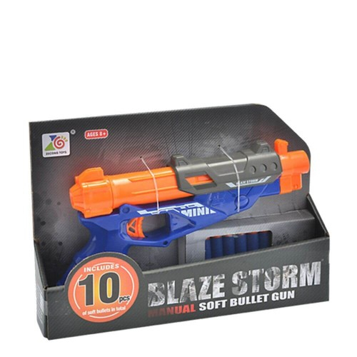 Детски пистолет с 10бр. стрели Blaze Storm Mini | P89845