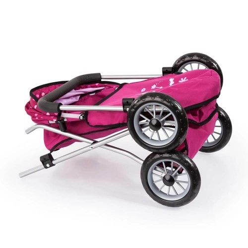 Детска количка за кукли Bayer Smarty розова | P90362