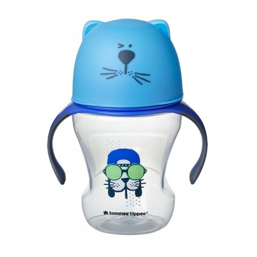 Преходна чаша с мек силиконов накрайник 230мл, 6м+ Tommee Tippee | P90366