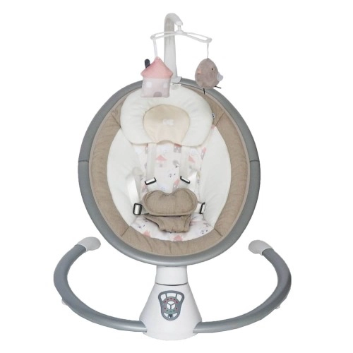 Бебешка люлка електрическа KikkaBoo Twiddle Beige 2020 | P90662