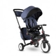 Бебешка сгъваема триколка Smart Trike STR7 Vibe, дънков цвят  - 12