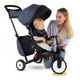 Бебешка сгъваема триколка Smart Trike STR7 Vibe, дънков цвят  - 7