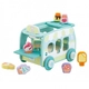 Бебешка играчка Камион за сладолед за дърпане и сортиране Sevi  - 2