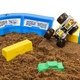 Детски игрален комплект Арена с кинетичен пясък Monster Jam  - 3
