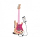 Детска електрическа китара с презрамка и микрофон I Girl  - 3
